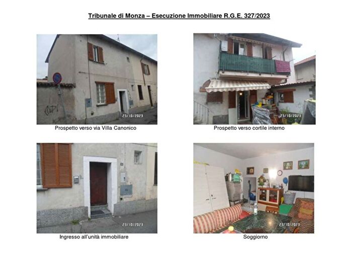 Casa con 6 locali in vendita in Via Villa Canonico, Desio