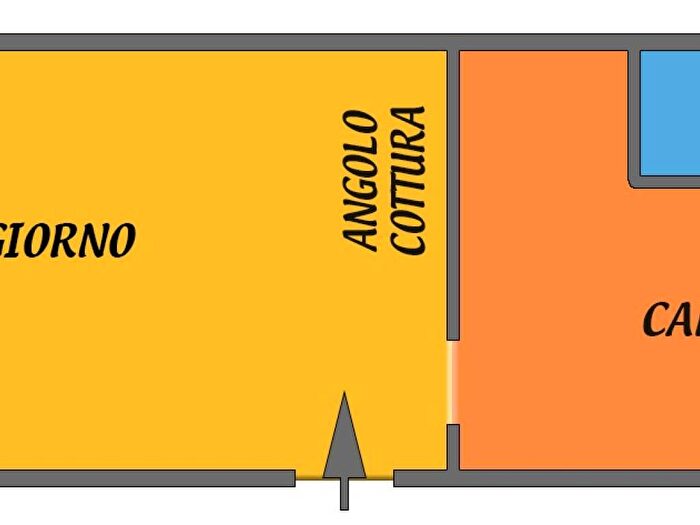 Appartamento bilocale in affitto in Via Dionisio Calvart, Bolognina, Bologna