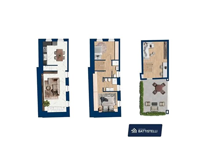 Appartamento quadrilocale in vendita in Via del Convitto, Cannara