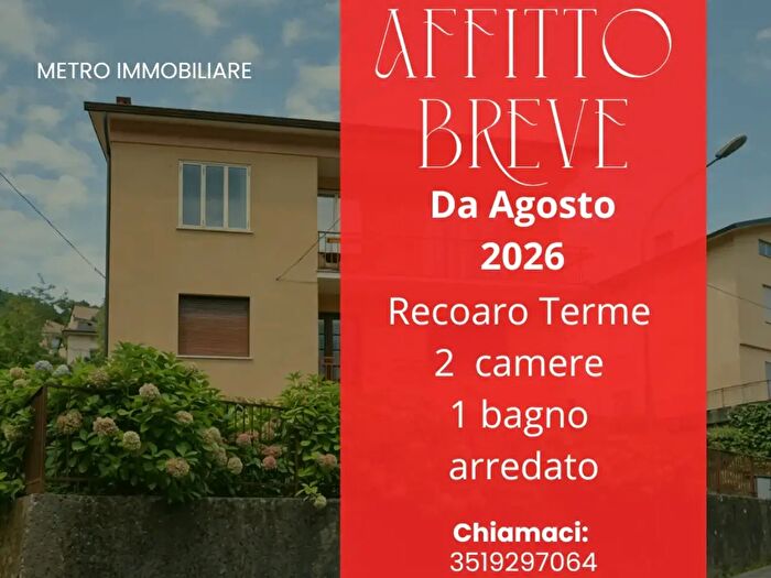 Appartamento trilocale in affitto in Recoaro Terme