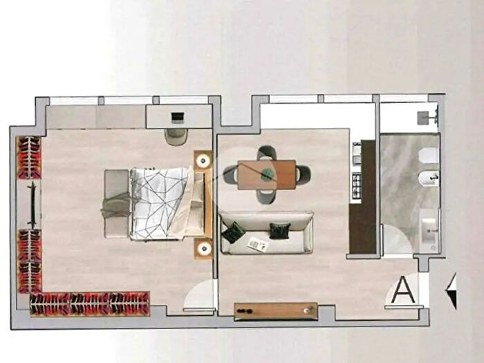 Appartamento bilocale in vendita in Appartamento Via Adolfo Antognoli, Firenze