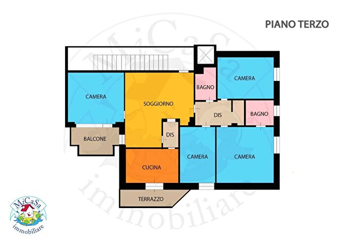 Appartamento con 6 locali in vendita in Piazzale Martin Luther King, Pisa