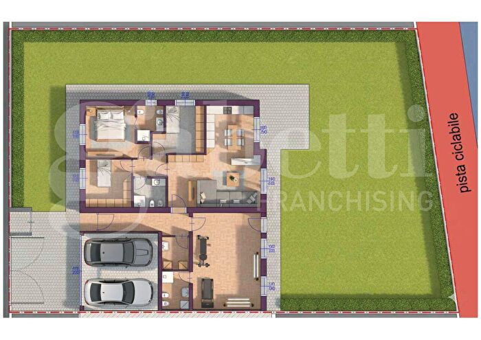 Casa trilocale in vendita in Massimo dAntona, Pozzo DAdda