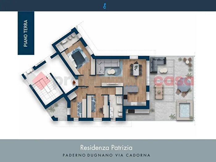 Appartamento quadrilocale in vendita in Via Cadorna, Paderno Dugnano