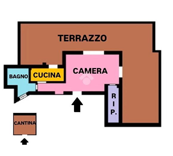 Appartamento monolocale in vendita in Via Fregene, Roma