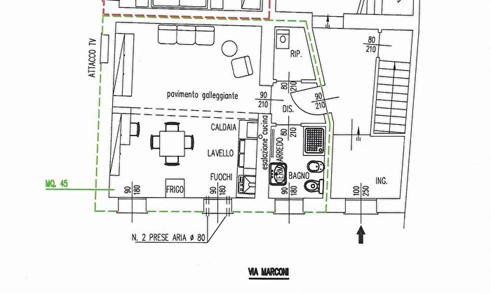Appartamento quadrilocale in vendita in Stradella